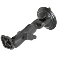 ラムマウント 菱形ジョイント&ツイストロックサクションベースセット 標準アーム 吸盤径83.8mm 1インチボール RAP-B-166U（直送品）