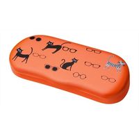 パール メガネケース SOー72 ネコとめがねOR 095067 1個 689-4067（直送品）
