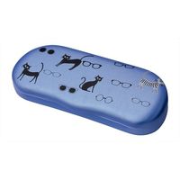パール メガネケース SOー72 ネコとめがねBU 095068 1個 689-4062（直送品）