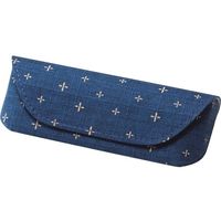 パール メガネケース HFUー95和十字かすりNA 092700 1個 689-4061（直送品）