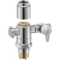 SANEI シングル混合栓用分岐アダプター B98-AU3A 1台 690-3287（直送品）