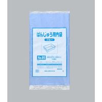 福助工業 福助 ばんじゅう用内袋 NO.95 ブルー バラ100枚入 0976441 1袋(100枚) 690-2213（直送品）