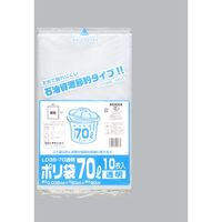 福助工業 福助 ポリ袋 LD35ー70 透明 バラ10枚入 0979031 1袋(10枚) 690-2250（直送品）