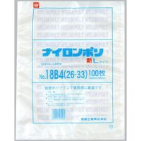 福助工業 福助 ナイロンポリ 新Lタイプ NO.18B4(26ー33) バラ100枚入 0985384 1袋(100枚) 690-2259（直送品）