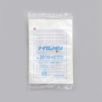 福助工業 福助 ナイロンポリ 新Lタイプ NO.20(30ー43) バラ100枚入 0985414 1袋(100枚) 690-2246（直送品）