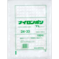 福助工業 福助 ナイロンポリ TLタイプ 24ー33 バラ100枚入 0983934 1袋(100枚) 690-2261（直送品）