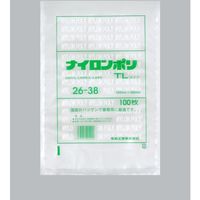 福助工業 福助 ナイロンポリ TLタイプ 26ー38 バラ100枚入 0984027 1袋(100枚) 690-2208（直送品）