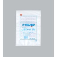 福助工業 福助 ナイロンポリ 新Lタイプ NO.11B(18ー26) バラ100枚入 0985211 1袋(100枚) 690-2387（直送品）