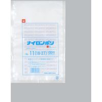 福助工業 福助 ナイロンポリ 新Lタイプ NO.11(18ー27) バラ100枚入 0985201 1袋(100枚) 690-2217（直送品）