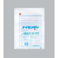 福助工業 福助 ナイロンポリ 新Lタイプ NO.16B4(22ー30) バラ100枚入 0985317 1袋(100枚) 690-2257（直送品）
