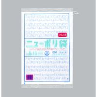 福助工業 福助 ニューポリ袋 03 NO.16(紐付) バラ100枚入 0974919 1袋(100枚) 690-2236（直送品）