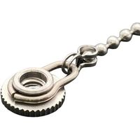 東京パーツセンター ラクテム ローレットナット 脱落防止チェーン付 M4ー200 RNC4-200 1個 688-1501（直送品）