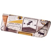 パール メガネケース HAー135 ネコ ワッペン柄BE/YE 092910 1個 689-6025（直送品）