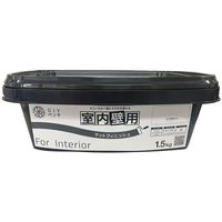 ニッぺ 室内かべ用塗料 STYLE DIYペンキマットフィニッシュ 室内壁用 スノウホワイト 1.5kg 4976124871306 1個（直送品）