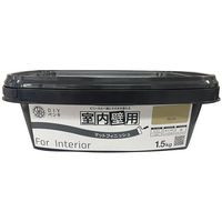 ニッぺ 室内かべ用塗料 STYLE DIYペンキマットフィニッシュ 室内壁用 グレージュ 1.5kg 4976124871344 1個（直送品）
