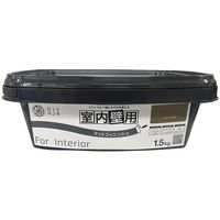 ニッぺ 室内かべ用塗料 STYLE DIYペンキマットフィニッシュ 室内壁用 オリーブドラブ 1.5kg 4976124871504 1個（直送品）