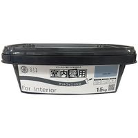 ニッぺ 室内かべ用塗料 STYLE DIYペンキマットフィニッシュ 室内壁用 パリジャンブルー 1.5kg 4976124871542 1個（直送品）