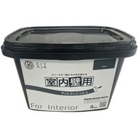ニッぺ 室内かべ用塗料 STYLE DIYペンキマットフィニッシュ 室内壁用 アガート 4kg 4976124871610 1個（直送品）