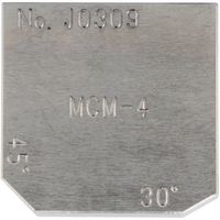 新潟精機 SK デジタル面取測定ノギス用マスタ MCM-4 1個 689-4213（直送品）