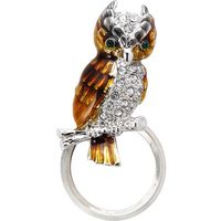 パール メガネホルダー PAー195 フクロウ Z6302 1個 687-5211（直送品）