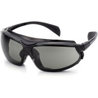 理研オプテック リケン 一眼型保護めがね(防曇・防塵) RCー170BK S VFーP ガスケット付き(スモークレンズ) GASKET 1個（直送品）