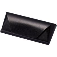 パール メガネケース HFDー19 BL本革 094322 1個 689-2839（直送品）