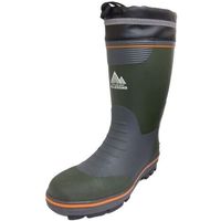 スター・トレーディング スタトレ 長靴 スパイクセーフティーカラーワークブーツ ST8302KHGR LL 1足 688-2028（直送品）