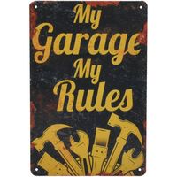 ワールドツール アストロプロダクツ AP ガレージサインボードGSB717 2032000007176 1個 689-6088（直送品）