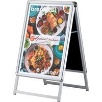 シンエイ PGーAサイン両面 屋外パックシート入 シルバー A1サイズ PG-A-A1AGPR 1台 689-5693（直送品）