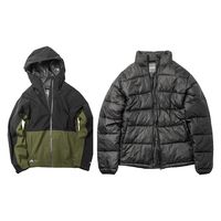 【防寒レインウェア】 Makku ジョイント3in1ジャケット（防寒ジャケットセット）