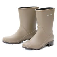 阪神素地 阪神 LB8133 ハーフレインブーツ L ベージュ 1足（直送品）