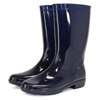 阪神素地 阪神 LB8402 婦人PVCブーツ 23 ネイビー 1足（直送品）