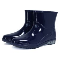 阪神素地 阪神 LB8406 婦人ちょっとブーツS紺 1足（直送品）