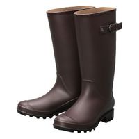 阪神素地 阪神 LB8121 ロングレインブーツ S ブラウン 1足（直送品）