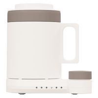 【アウトレット】サンコー 本格白湯も飲み物も「沸かして飲めるマグケトル」ホワイト MAGKTLHWH 1個