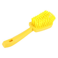 カンダ ショートハンドルブラシ イエロー1088-YL 4943984500349 1個（直送品）