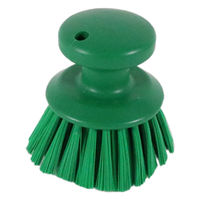 カンダ 丸型ハンドブラシ グリーン1310-GR 4943984500561 1個（直送品）