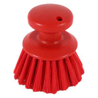 カンダ 丸型ハンドブラシ レッド1310-RD 4943984500554 1個（直送品）