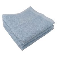 林 ウォッシュタオル テラカラー ブルー 1セット（同色3枚） WN602401 1セット（同色3枚入）