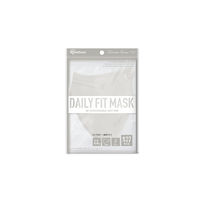 アイリスオーヤマ DAILY FIT MASK 立体 ふつうワイドサイズ ニュアンスグレー　1パック(5枚入)