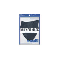 アイリスオーヤマ DAILY FIT MASK 立体 ふつうワイドサイズ ナイトブルー　RK-F5MXN 1パック(5枚入)