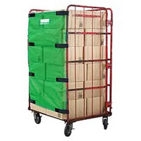 【荷崩れ防止】アイクライス　グリーンベルト N4 1000mm×1350mm 1本（直送品）