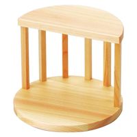 ヤマコー 桧 縦格子段飾り 大 38205 1個（直送品）