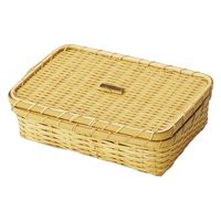 竹カゴ 什器L 08-94 ちどり産業（直送品） - アスクル