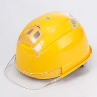 トーヨーセフティー 高機能ヘルメットヴェンティー うす黄/スモーク 4個セット 41VwUnCuxYL.jpg