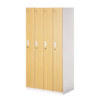 設置込】コクヨ LKロッカー 4連 4人用 ダイヤル錠 幅900×奥行515×高さ