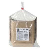 ペーパーウェア ナチュラルパルププレート 仕切付 24cm NSP-24 1