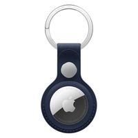airtag キーリング　ケース　純正　新品未開封 Apple 純正 AirTag レザーキーリング ミッドナイト アップル