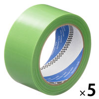 【アウトレット】【Goエシカル】訳あり 寺岡製作所 P-カットテープ No.4140つなぎ目あり 若葉 幅50mm×長さ25m 1セット（5巻入） オリジナル