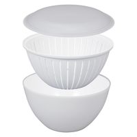 シービージャパン 耐熱レンジザルボウルセット20cm グレー 4573306870159 1個